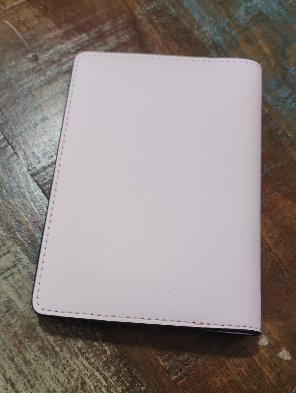 Kate Spade New York Pink Leather Passport Cover Pineapple Tropical Card Holder - Picture 4 of 15